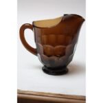 Viking Glass Georgian Honeycomb Pitcher in Chestnut - Image 8