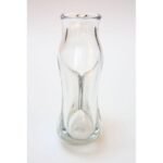 Vintage American Modern Blown Glass Pinched Water Jug - Image 3