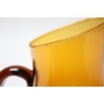 Mid Century American Modern Brown Glass Pitcher / Creamer by Pilgrim - Image 4