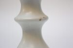Pair of Mid-Century Japanese Modern Bulbous-Form White Candlesticks - Image 6