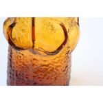 Pair of Stelvia Amber Blown-Glass 'Antiqua' Vases designed by Wayne Husted - Image 3