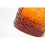 Pair of Stelvia Amber Blown-Glass 'Antiqua' Vases designed by Wayne Husted - Image 5