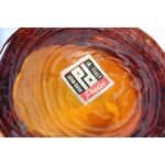 Pair of Stelvia Amber Blown-Glass 'Antiqua' Vases designed by Wayne Husted - Image 7