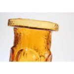 Pair of Stelvia Amber Blown-Glass 'Antiqua' Vases designed by Wayne Husted - Image 8