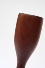 Pair of Danish Modern Teak Candlesticks - Signed - Image 9