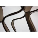 Vintage 6-Bottle Smoked Acrylic Wine Rack - Image 6