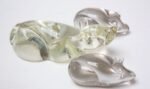 Set of Three Vintage Crystal Mice - Image 5