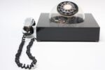 Space Age Acrylic and Chrome 'Teledome' Rotary Telephone - Image 2