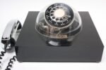 Space Age Acrylic and Chrome 'Teledome' Rotary Telephone - Image 4
