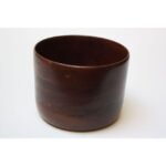 Mid Century Modern Turned Teak Bowl - Image 2