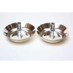 Jens Quistgaard for Dansk Silver-Plated Candle Holders - Image 3