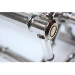 Faux-Bamboo Chrome Six-Candle Holder - Image 6