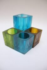 Mid-Century Modern Sascha Brastoff Cast Resin Vases / Candle Holders - Image 3
