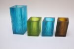 Mid-Century Modern Sascha Brastoff Cast Resin Vases / Candle Holders - Image 2