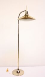 Laurel Gooseneck Floor Lamp in Brass - Image 2