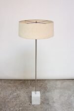 Marble and Chrome Floor Lamp by Laurel - Image 3