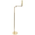 Extendable Brass Pharmacy Lamp by Koch & Lowy
