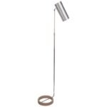 Brushed Aluminum Floor Lamp by Paul Mayen for Habitat