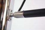 Danish Chrome and Metal Adjustable Table Lamp - Image 7