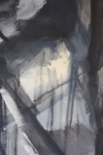 Abstract 'Aspen' Gouache on Board by Elizabeth Nachman Erlanger - Image 12