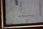 1960s Israeli Abstract Expressionist Painting by Efraim Modzelevich - Image 14