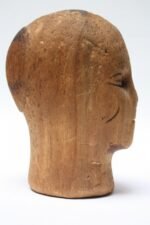 Primitive Cork Mannequin Display Head - Image 5