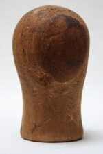Primitive Cork Mannequin Display Head - Image 6