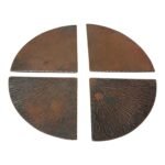 Set of Roycroft Copper Blotter Corners