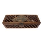 Victorian Carved Glove Box With Gloves