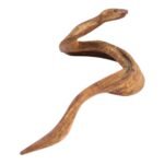 Folk Art Tree Root Snake Sculpture