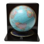 Vintage Globe / Planisphere With Black Acrylic Casing