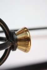 Swedish Modern Metal and Brass Candelabra by Gunnar Ander - Image 9