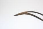 Mid-Century Modern Mixed-Metal Bird on Walnut Base - Image 6