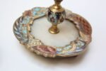 Collection of Early 20th Century European Cloisonne Boxes / Candlestick - Image 4