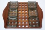 1960s Jens Quistgaard Dansk Teak Serving Tray With Inserts - Image 2