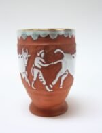 Vintage Terracotta Porcelain Decorative Planter by Kathi Urbach for Goldscheider - Image 8