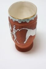 Vintage Terracotta Porcelain Decorative Planter by Kathi Urbach for Goldscheider - Image 7