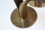 Set of Ten Swedish 'Liljan' Brass Candleholders by Ystad - Image 10