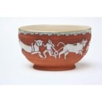 Vintage Terracotta Porcelain Decorative Planter by Kathi Urbach for Goldscheider - Image 2