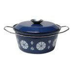 Cathrineholm 'Viking' Dutch Oven in Navy Blue Enamel