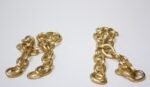 Pair of Vintage Gilt Metal Decorative Chains - Image 5