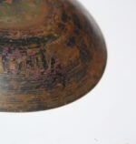 Modernist Green Enamel on Copper Dish With Glass Decoration - Image 11