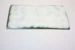 Vintage Green and Gold Enamel on Copper Rectangular Dish - Image 11