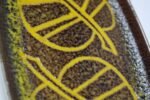 Vintage Poole Pottery Stoneware 'Dual Leaf' Dish' - Image 6