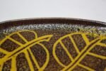 Vintage Poole Pottery Stoneware 'Dual Leaf' Dish' - Image 4