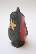 Mid Century Italian Modern San Marino Fat Lava Ceramic and Enamel Pitcher - Image 4