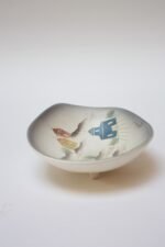 Sascha Brastoff Ceramic 'Rooftops' Footed-Dish - Image 4