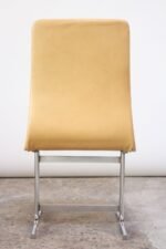 Swedish Modern Leather and Chrome Accent Chair by Vemo Industri AB - Image 7