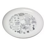 Georges Briard Enamel Fruit / Vegetable Plate