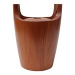 Danish Modern Staved Teak Ice Bucket by Nissen